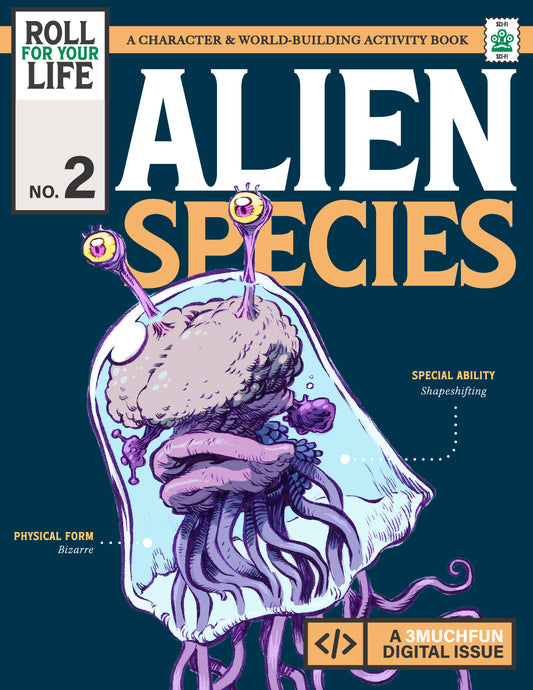 Roll For Your Life issue #2 - Alien Species cover art