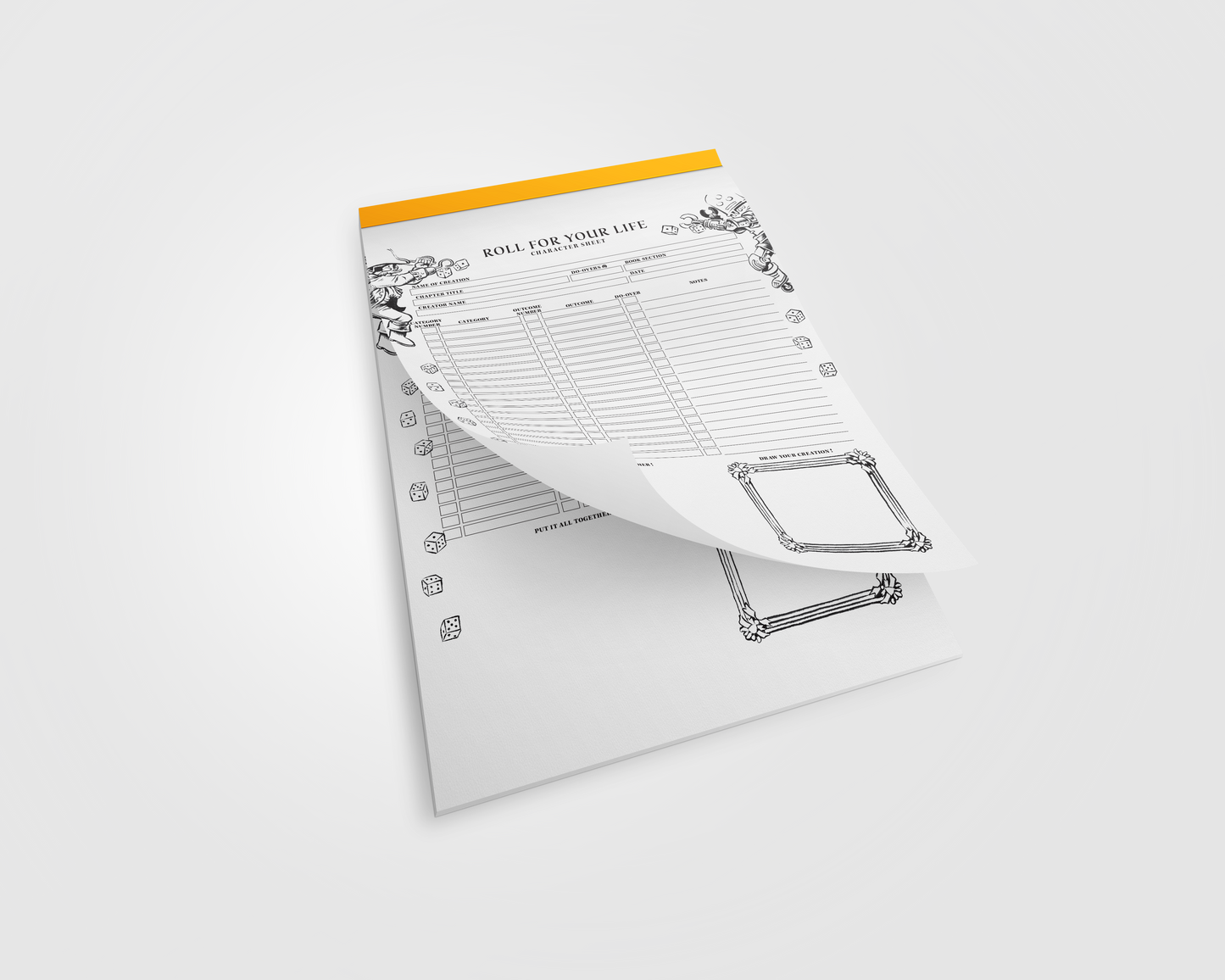 Character sheets